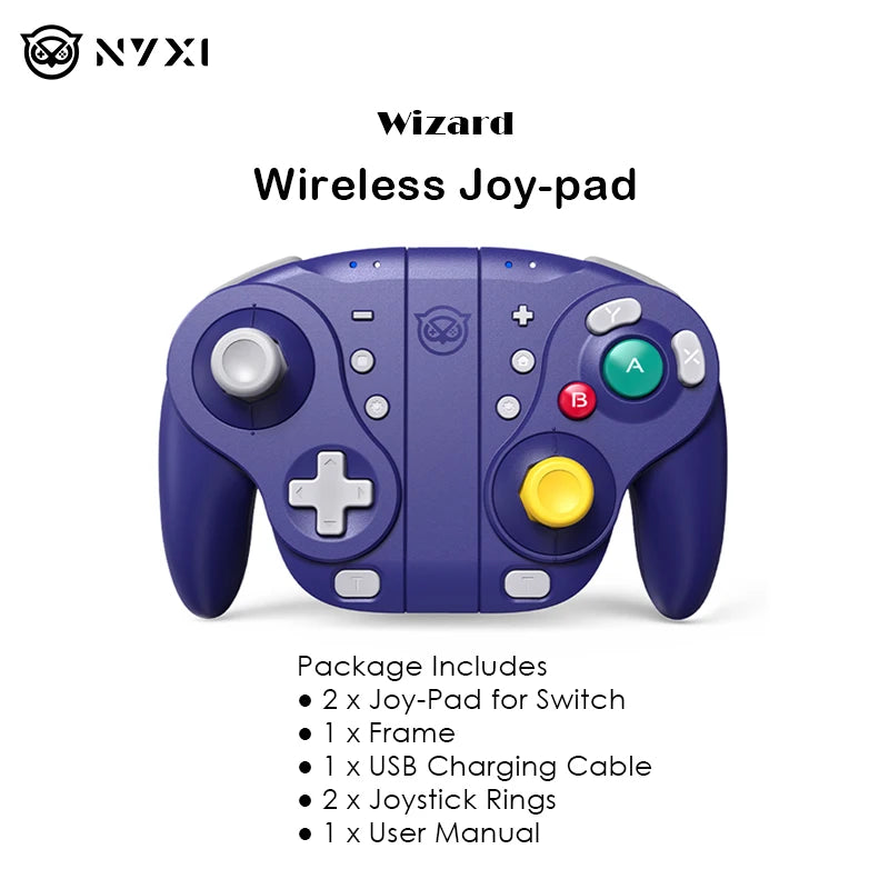NYXI Wizard Wireless Joy-pad for Switch2/Switch