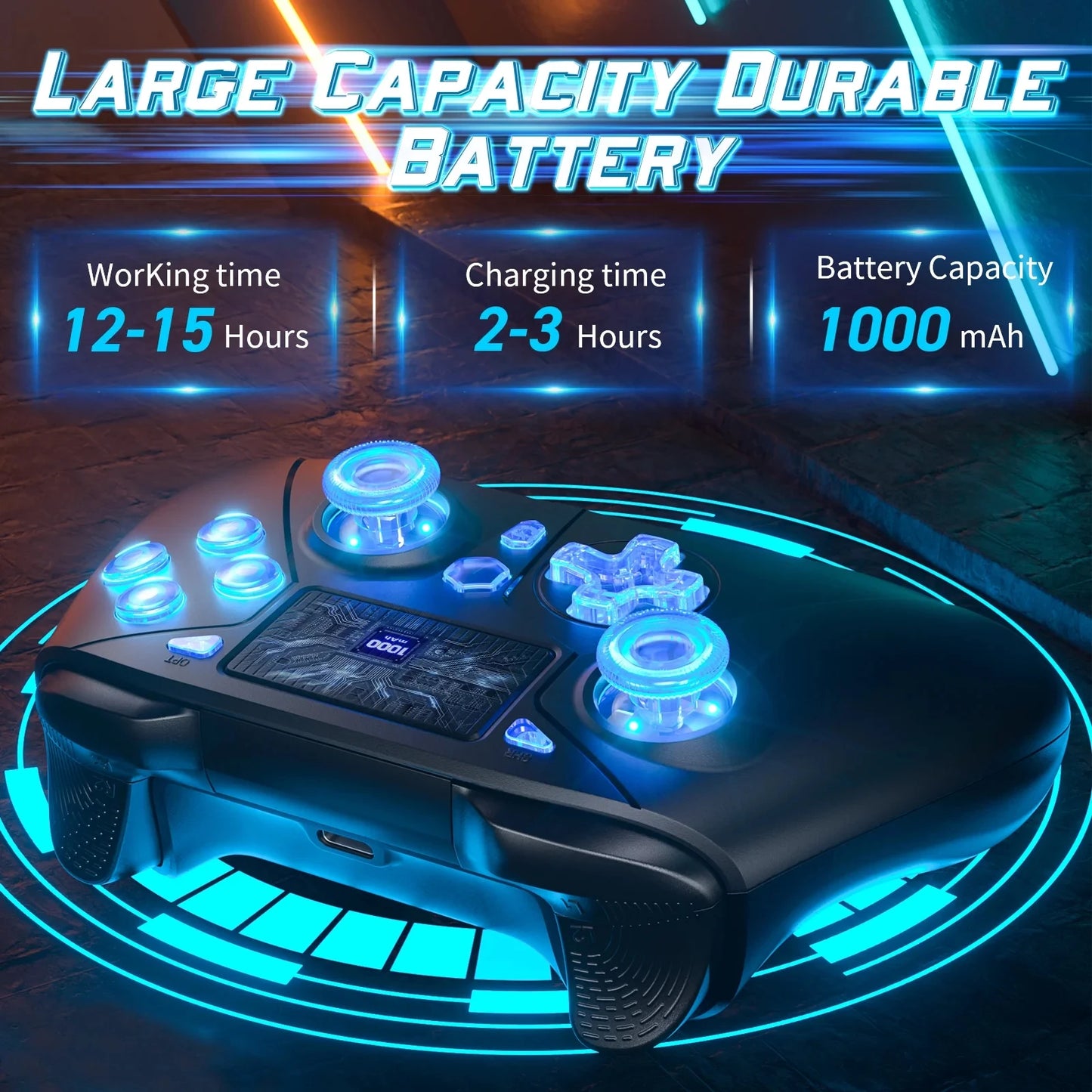 Wireless Controller for PS4 Console Compatible