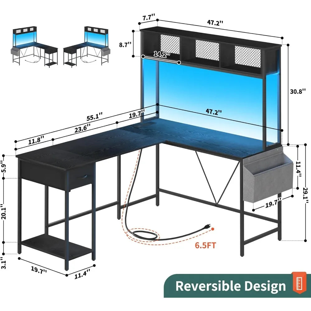 L Shaped Gaming Desk