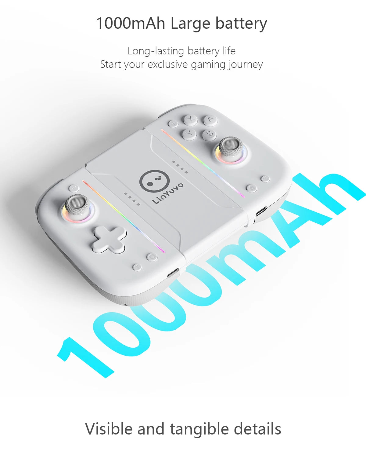 LinYuvo Wireless Switch Controller KS52 for Nintendo NS/OLED