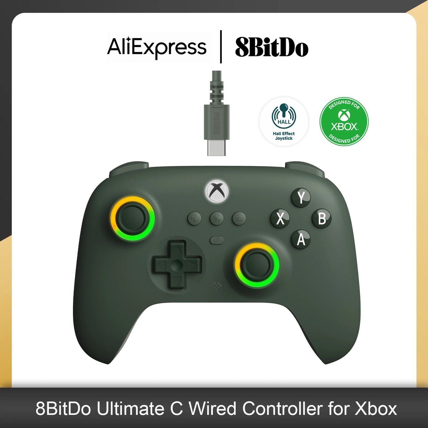 8BitDo Ultimate C Wired Game Controller for Xbox Series X/S Xbox One