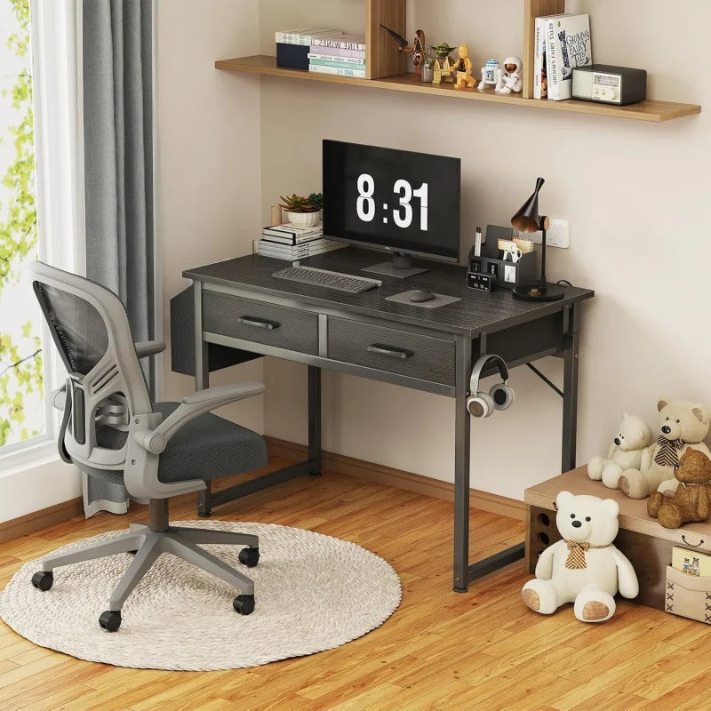 32-Inch Small Bedroom Desk