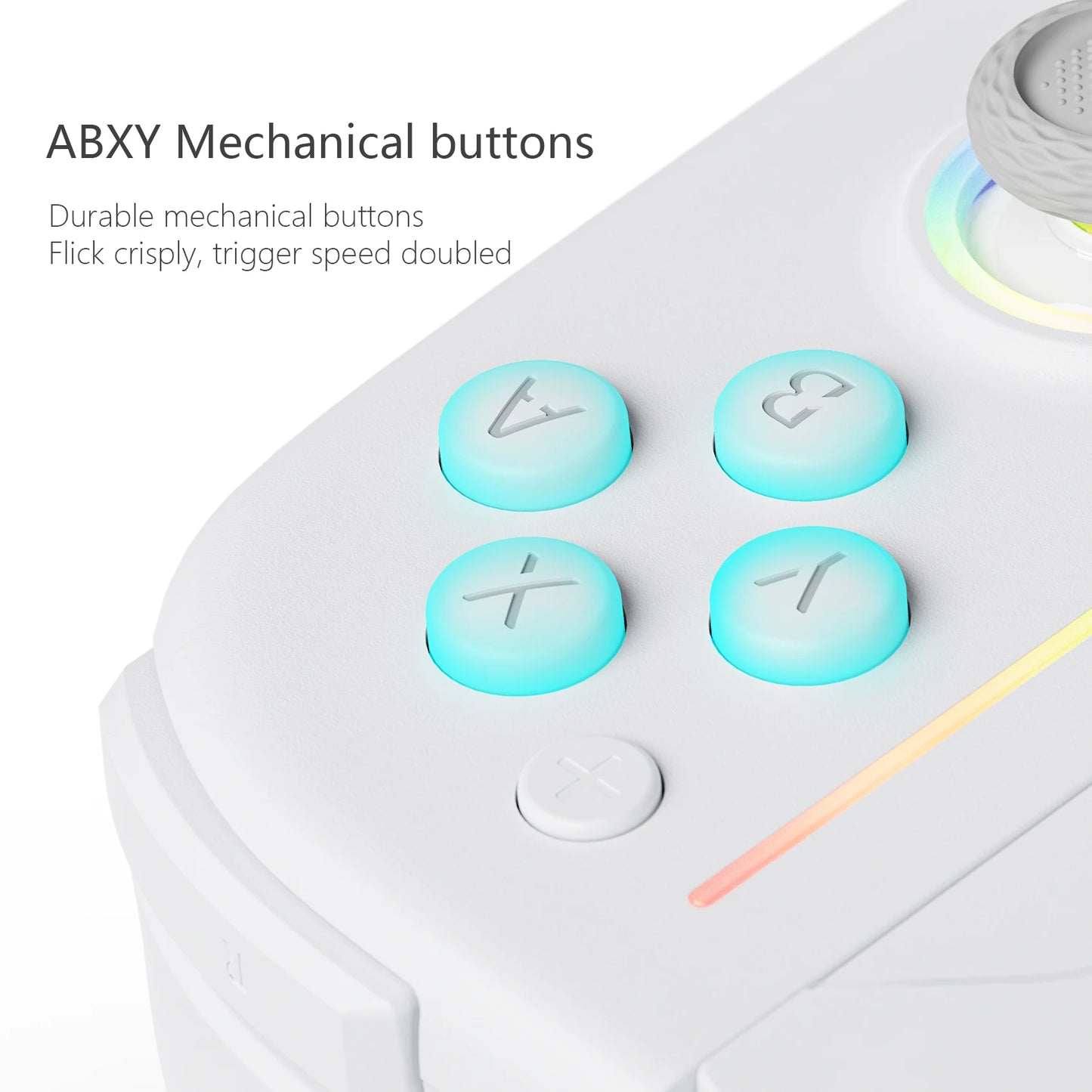 LinYuvo Wireless Switch Controller KS52 for Nintendo NS/OLED