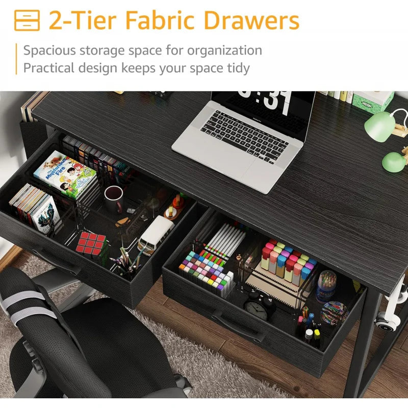 32-Inch Small Bedroom Desk