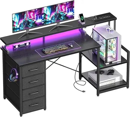 55 Inch Computer Gaming Desk