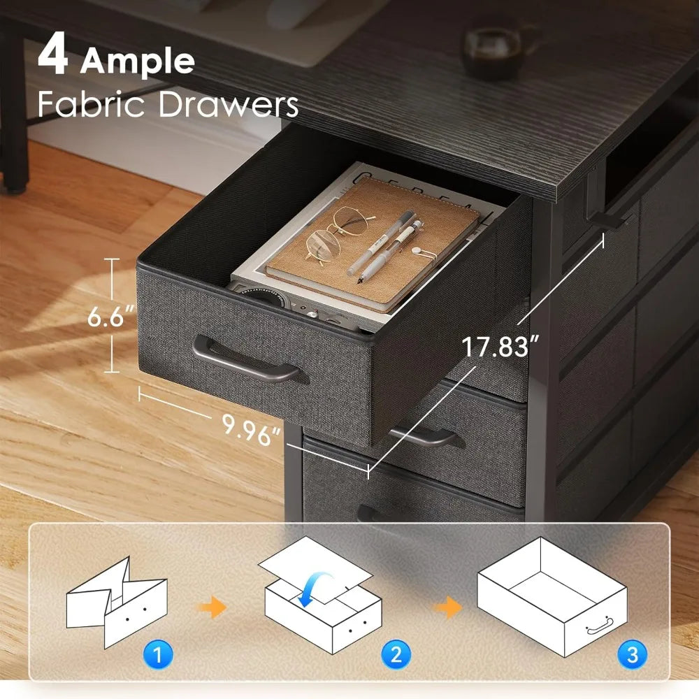 55 Inch Computer Gaming Desk